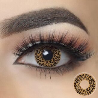 Crazy Leopard Halloween Cosplay Contacts