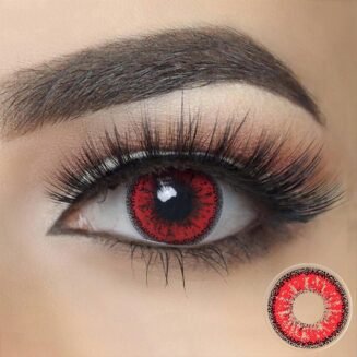 Dolly Red Halloween Cosplay Contacts