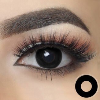 Blackout Halloween Contacts