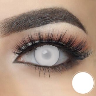 Blind Halloween Contact Lenses