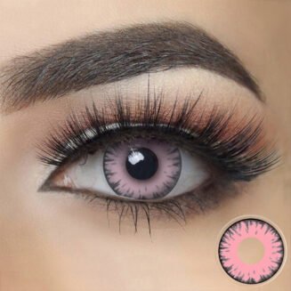 Twilight Pink Vampire Halloween Contacts