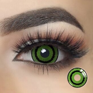 Green Goblin Mini Sclera Contacts