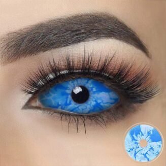 Ice Age Blue White Sclera Halloween Lenses