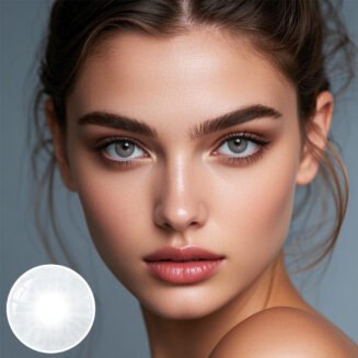 Hidrocor Graphite Gray Colored Contacts