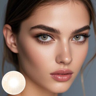 Hidrocor Ochre Brown Colored Contacts