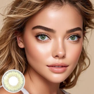 Bellalens Silky Green Colored Contacts