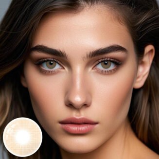 Hidrocor II Honey Brown Colored Contacts