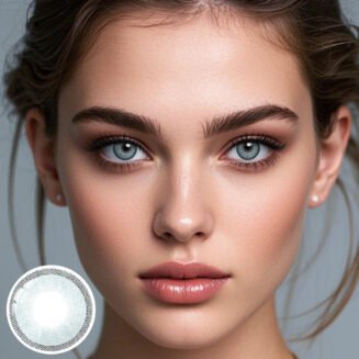 Hidrocharme Grafite Gray Colored Contacts