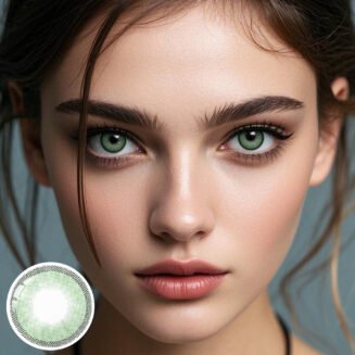 Hidrocharme Verde Green Colored Contacts