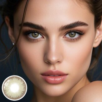 Diamond Gray Green Colored Contacts