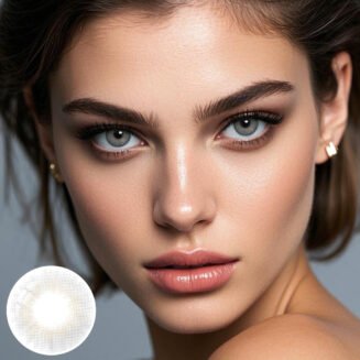 Spanish Real Gray Colored Contacts