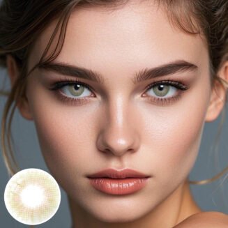 Spanish Real Olive Colored Contacts