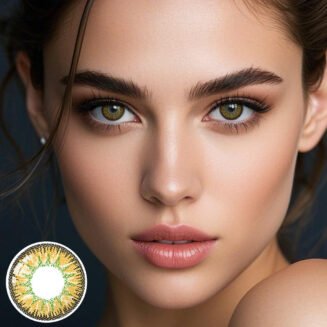 Nonno Hazel Yellow Colored Contacts