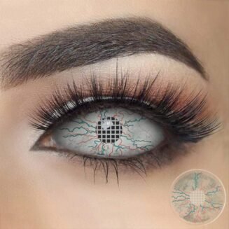 Lightning Crazy Sclera Halloween Contacts