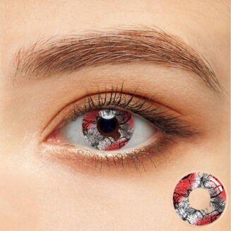 Bloody Eye Halloween Cosplay Contacts