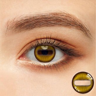 Brown Goat Eyes Cosplay Contacts