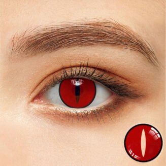 Naruto Kyuubi Eyes Sharingan Cosplay Contacts