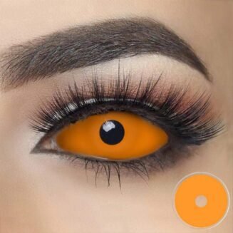 Orange Sclera Halloween Lenses