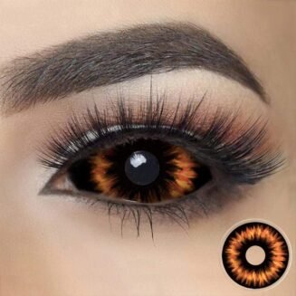 Radioactive Sclera Halloween Contacts