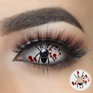 Spider Sclera Halloween Contacts