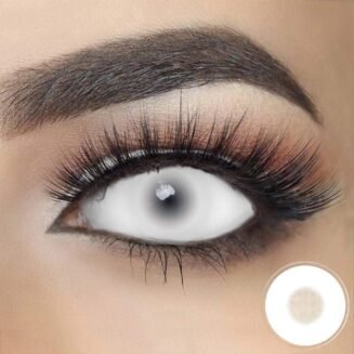 All White Sclera Halloween Lenses