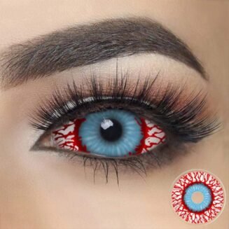 Bloodshot Infected Zombie Sclera Halloween Lenses