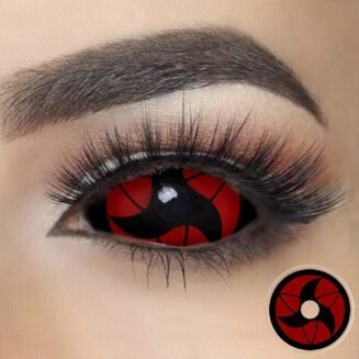 Itachi Mangekyou Sharingan Sclera Halloween Lenses