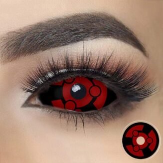 Madara Uchiha Sharingan Sclera Halloween Lenses