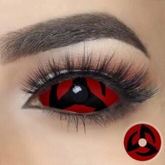 Obito Mangekyou Sharingan Sclera Halloween Lenses