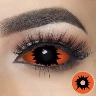 Omego Orange Sclera Halloween Lenses
